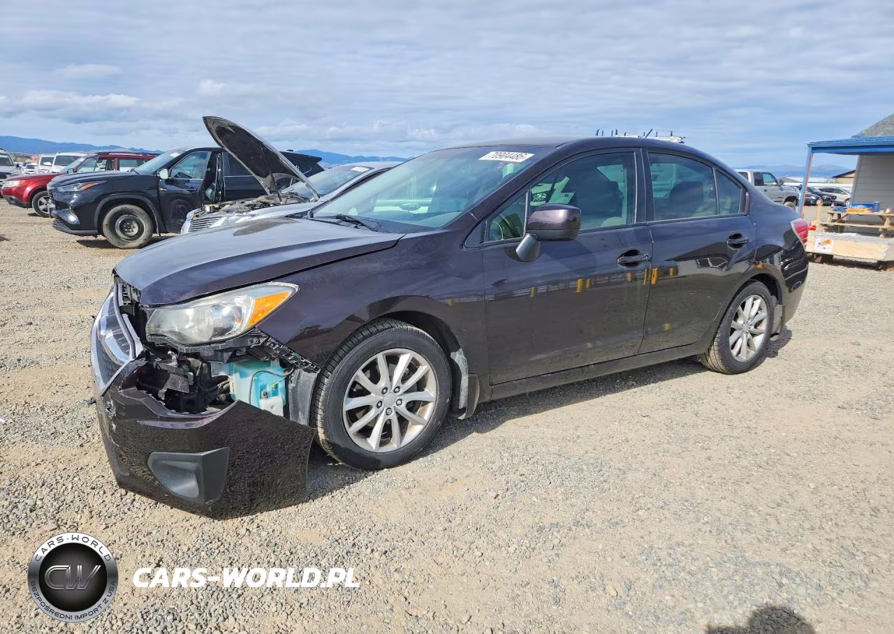 2012 Subaru Impreza Premium VIN:JF1GJAC67CH026057 - 1