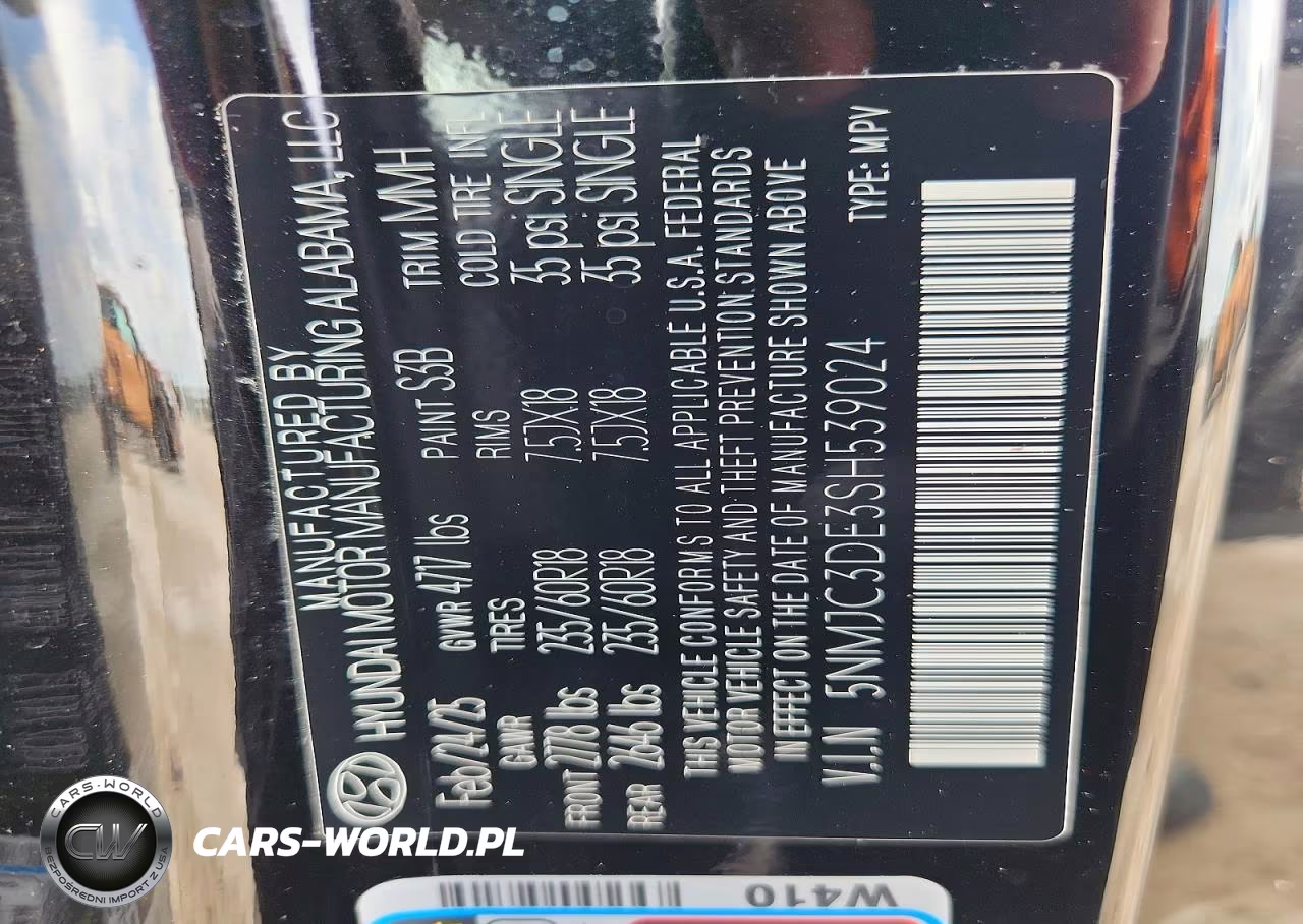 2025 Hyundai Tucson Sel VIN:5NMJC3DE3SH539024 - 14