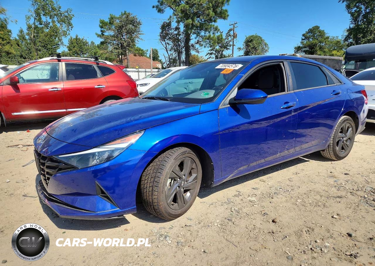 2021 Hyundai Elantra Sel VIN:5NPLM4AG8MH041361 - 1