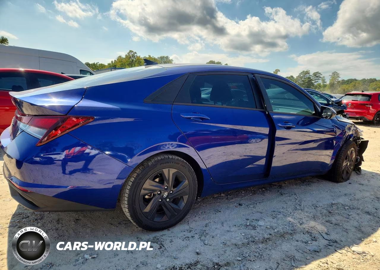 2021 Hyundai Elantra Sel VIN:5NPLM4AG8MH041361 - 3