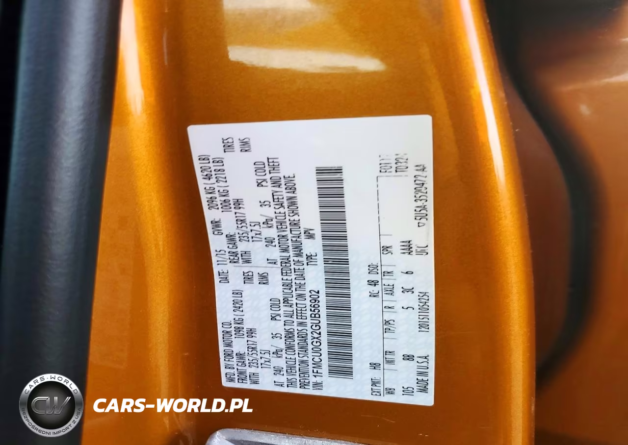 2016 Ford Escape Se VIN:1FMCU0GX2GUB56902 - 13