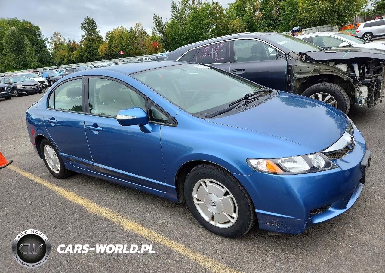 2009 Honda Civic Hybrid VIN:JHMFA36279S001566 - 4