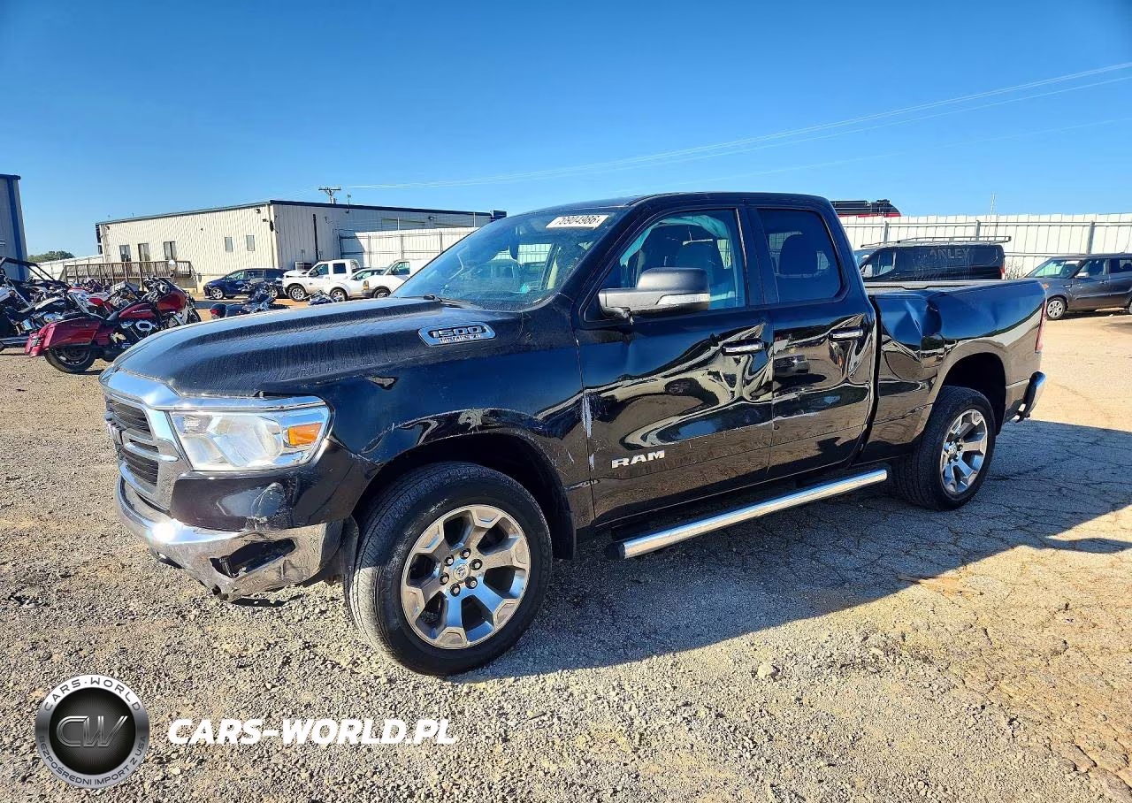 2020 Ram 1500 Big Horn-Lone Star VIN:1C6SRFBT3LN247889 - 1