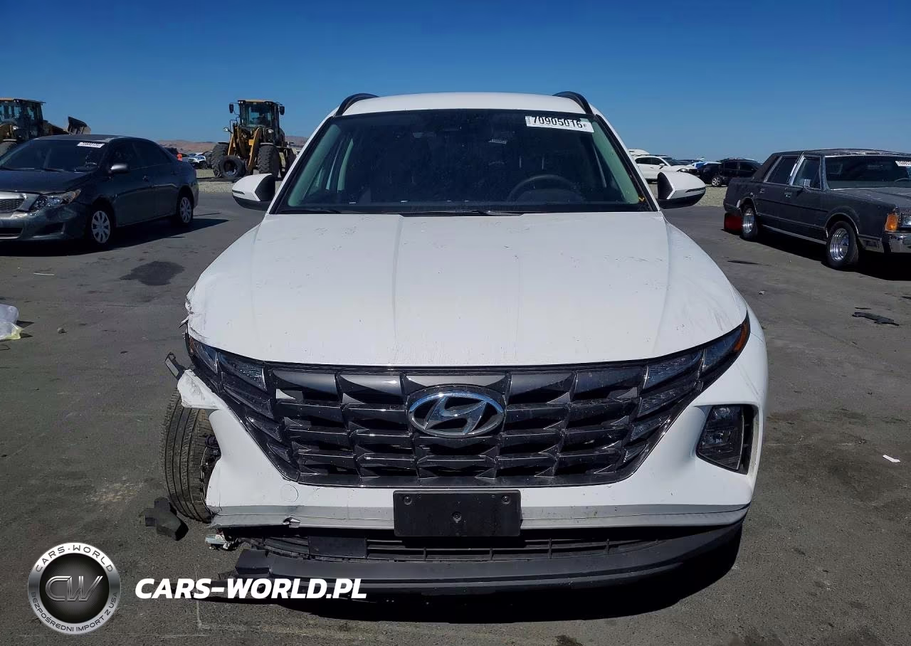 2023 Hyundai Tucson Blue VIN:KM8JBCA1XPU118918 - 5