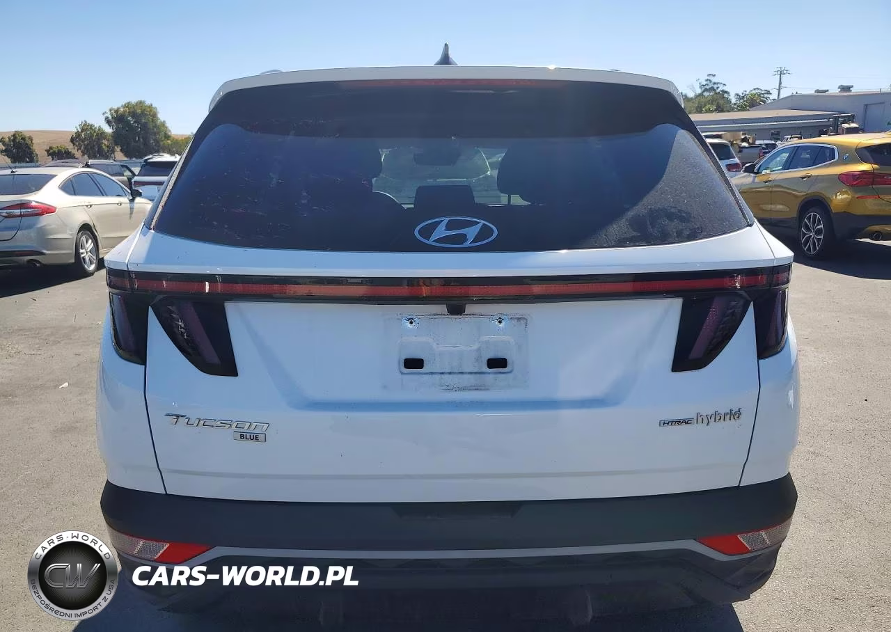2023 Hyundai Tucson Blue VIN:KM8JBCA1XPU118918 - 6