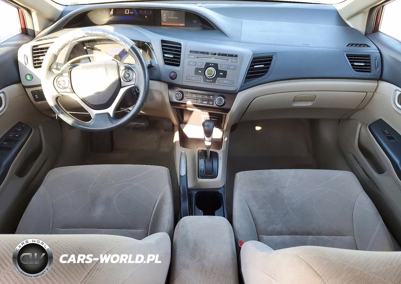 2012 Honda Civic Lx VIN:2HGFB2F56CH532695 - 8