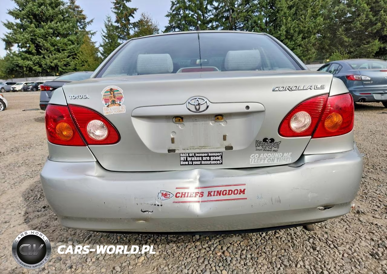 2003 Toyota Corolla Le VIN:JTDBR32E930039926 - 6