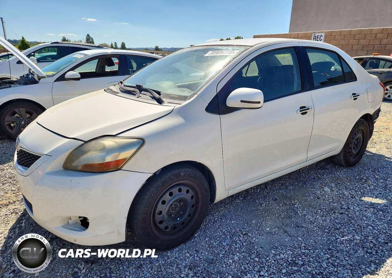 2010 Toyota Yaris Base VIN:JTDBT4K37A4067722 - 1