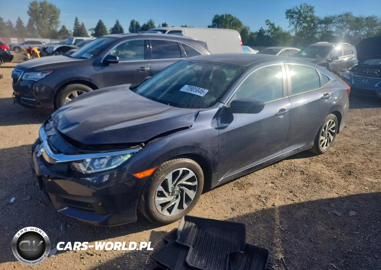 2016 Honda Civic Ex VIN:19XFC2F70GE020770 - 1