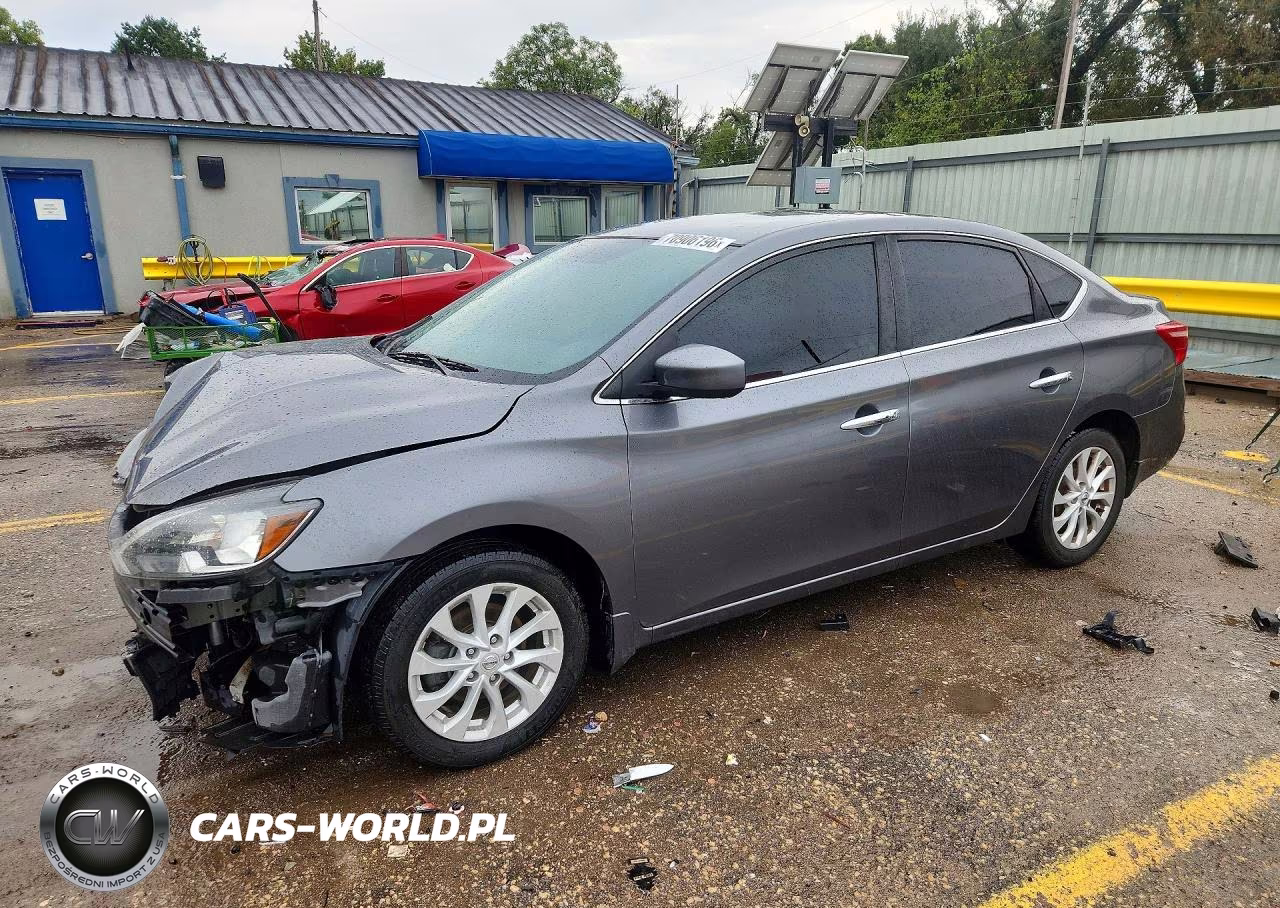 2018 Nissan Sentra Sv VIN:3N1AB7AP2JL661927 - 1