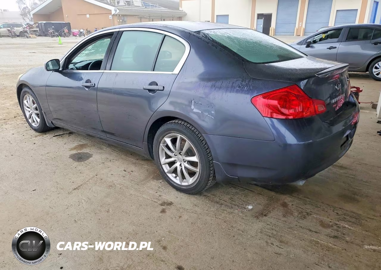 2007 Infiniti G35 Base VIN:JNKBV61E27M708467 - 2