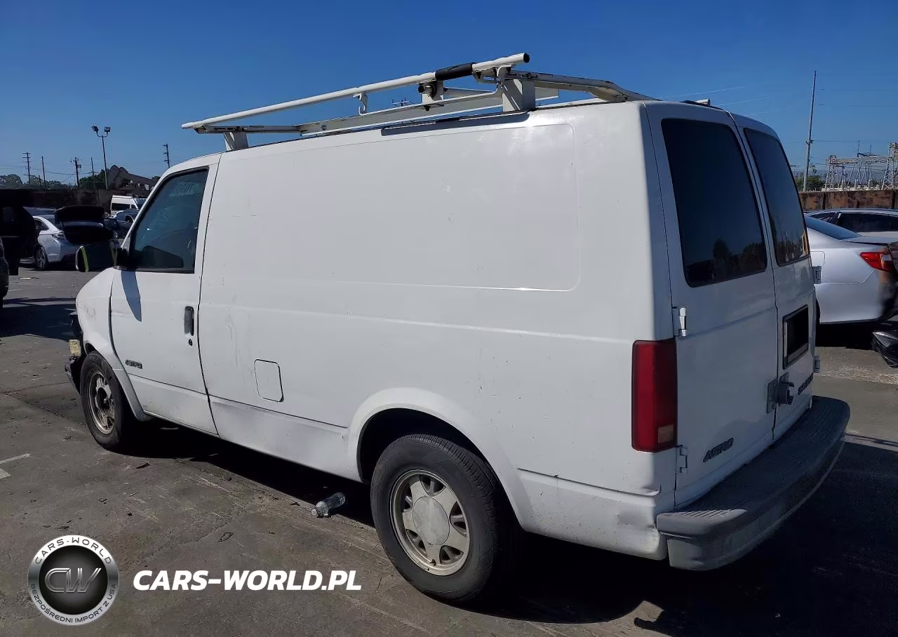 2001 Chevrolet Astro Van Delivery Van VIN:1GCDM19W11B136341 - 2