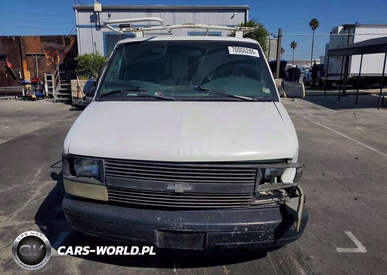 2001 Chevrolet Astro Van Delivery Van VIN:1GCDM19W11B136341 - 5