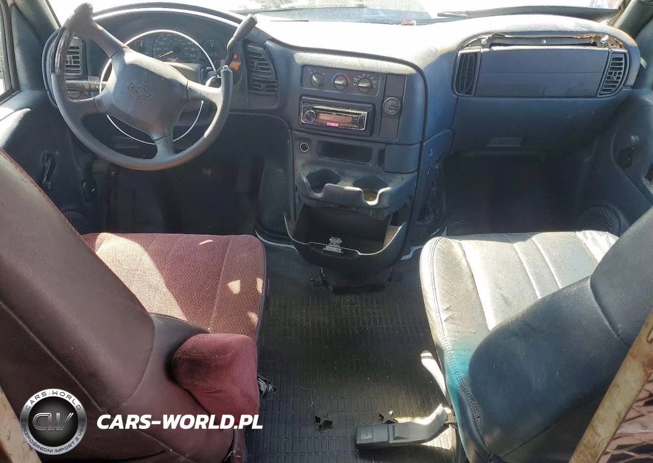 2001 Chevrolet Astro Van Delivery Van VIN:1GCDM19W11B136341 - 8