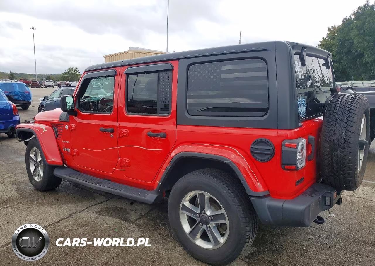 2020 Jeep Wrangler Unlimited Sahara VIN:1C4HJXEN4LW293951 - 2