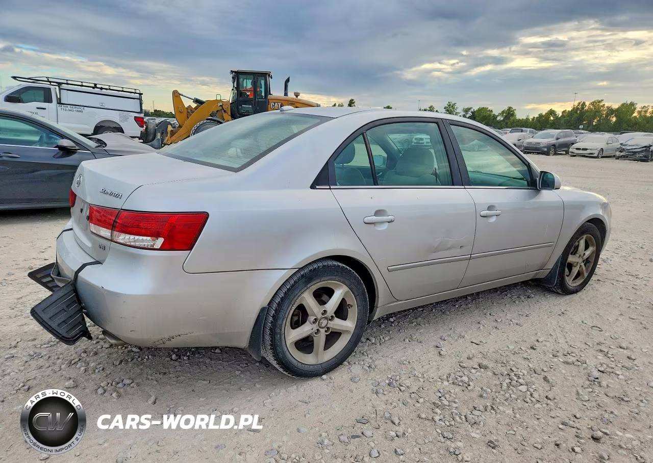 2007 Hyundai Sonata Se VIN:5NPEU46F67H276807 - 3