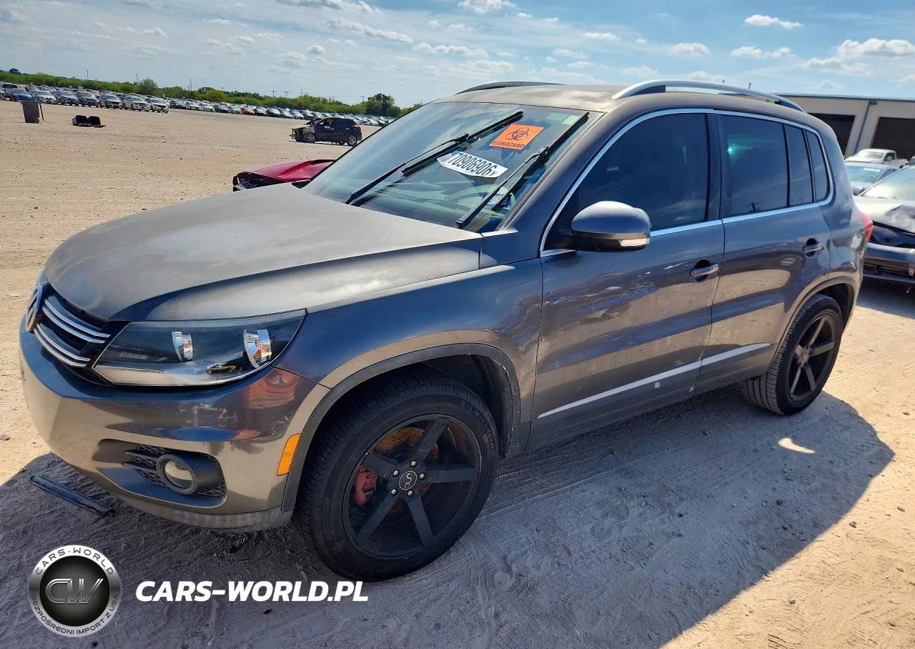 2012 Volkswagen Tiguan S VIN:WVGAV7AX2CW004039 - 1