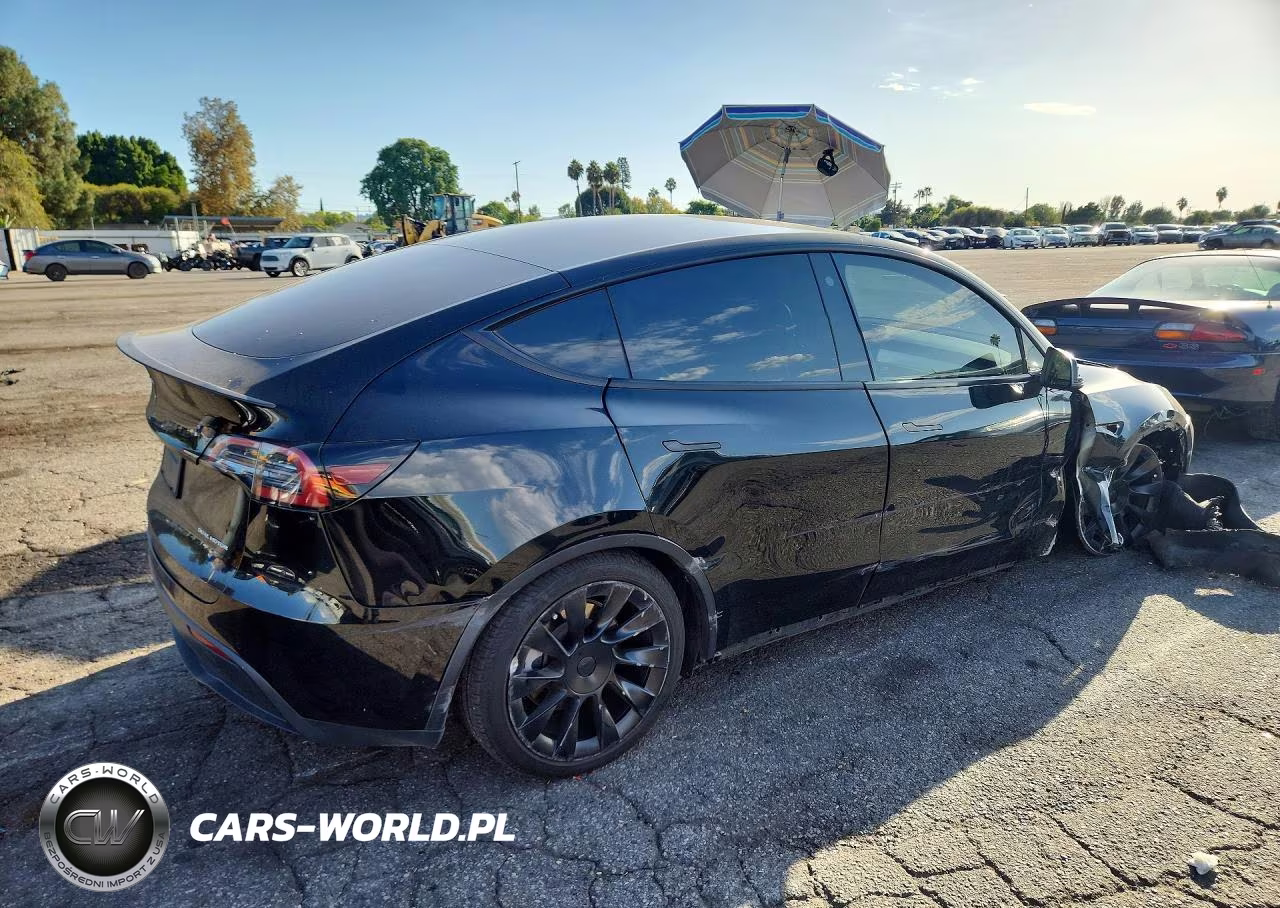 2022 Tesla Model Y VIN:7SAYGDEE9NF416831 - 3