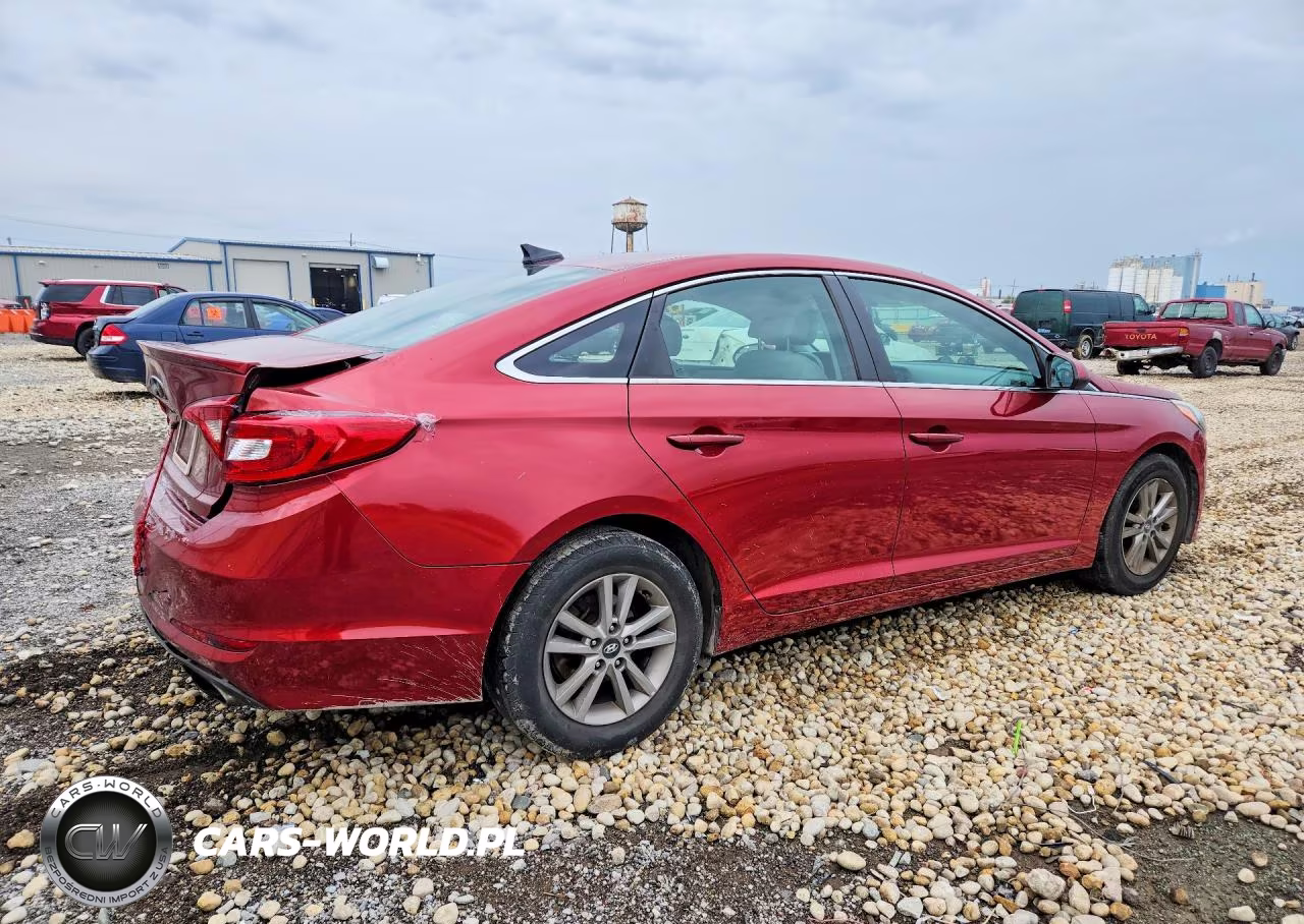 2016 Hyundai Sonata Se VIN:5NPE24AF4GH316881 - 3