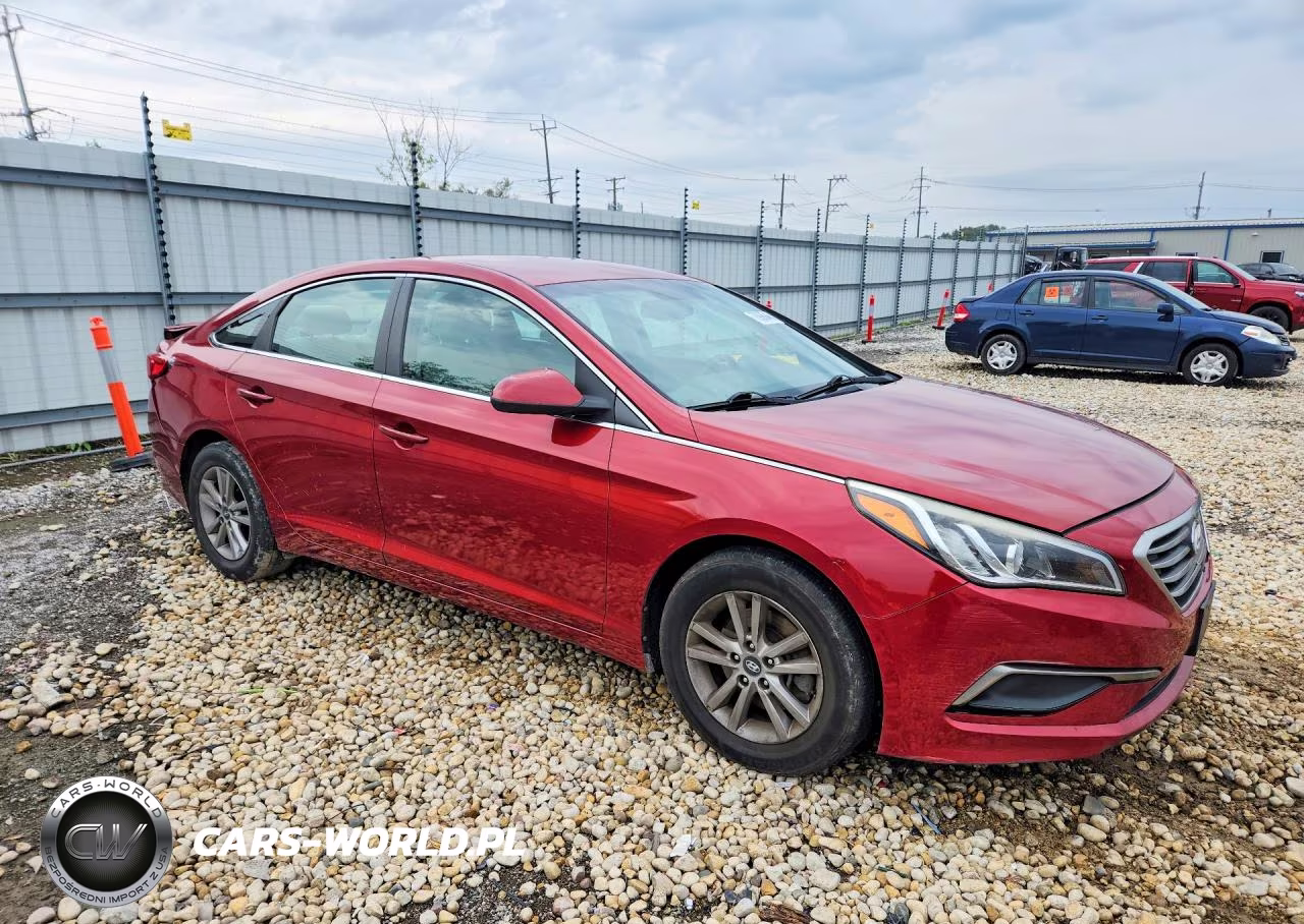 2016 Hyundai Sonata Se VIN:5NPE24AF4GH316881 - 4