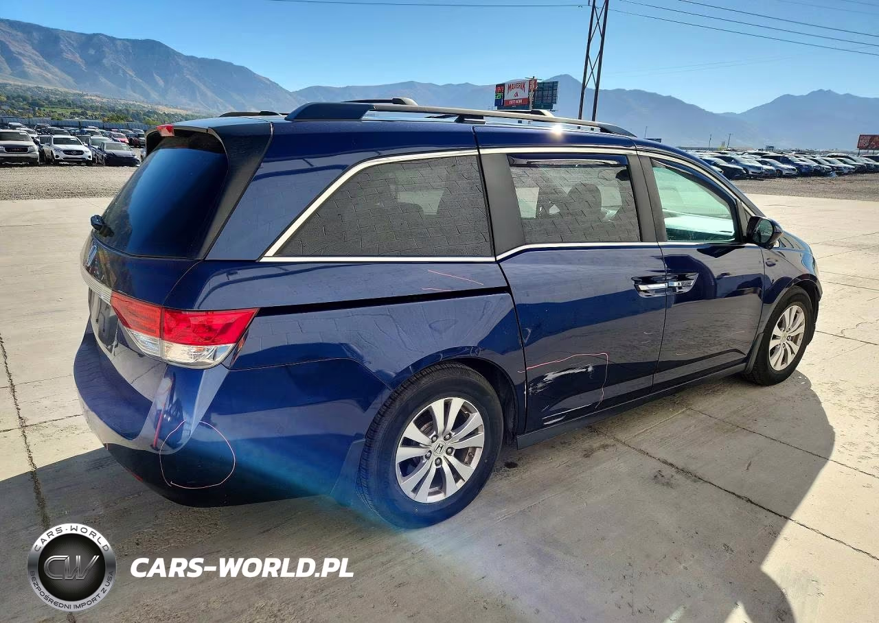 2015 Honda Odyssey Exl VIN:5FNRL5H60FB096016 - 3