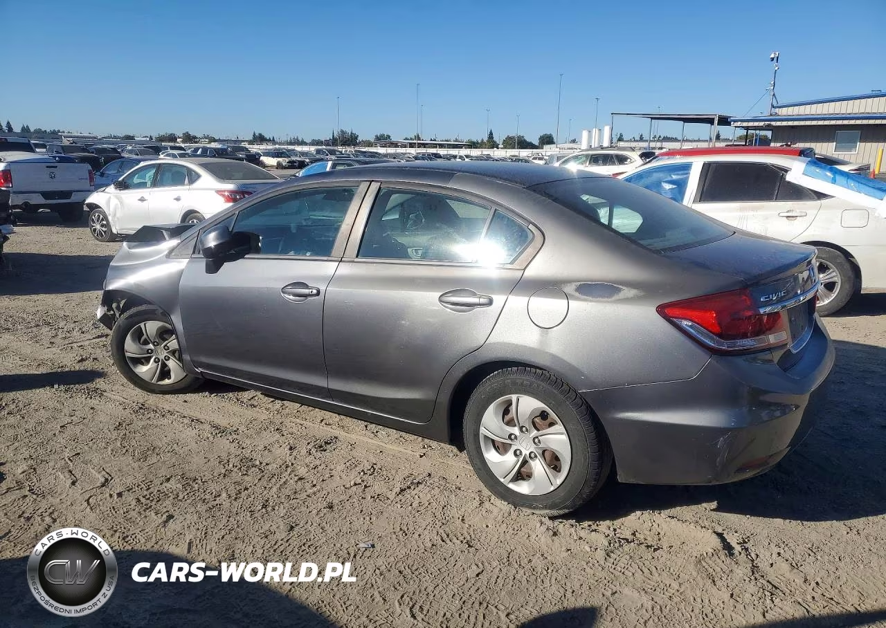2013 Honda Civic Lx VIN:19XFB2F59DE240910 - 2