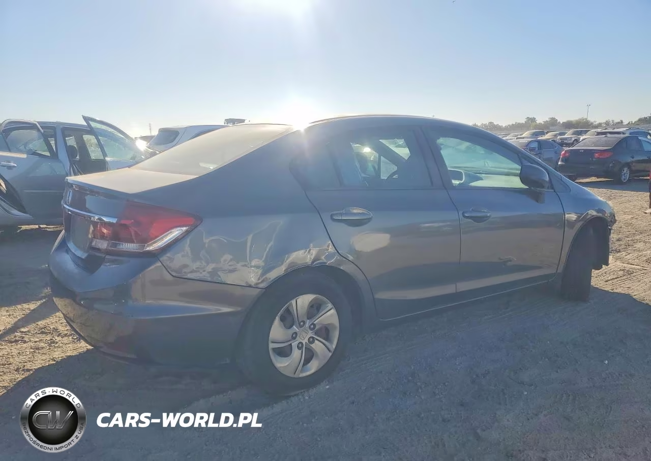2013 Honda Civic Lx VIN:19XFB2F59DE240910 - 3