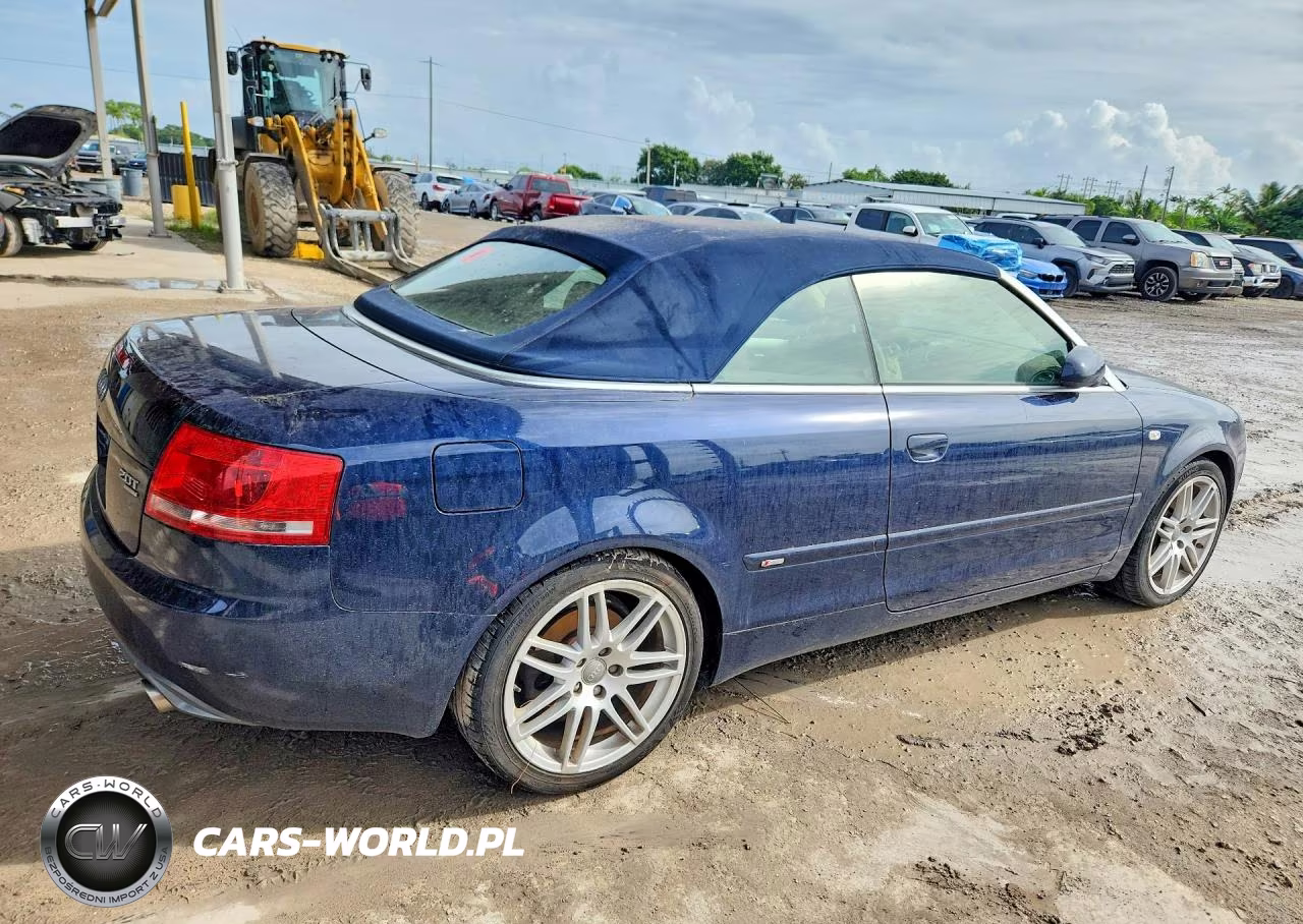 2009 Audi A4 2.0T Cabriolet Quattro VIN:WAUDF48H99K008324 - 3