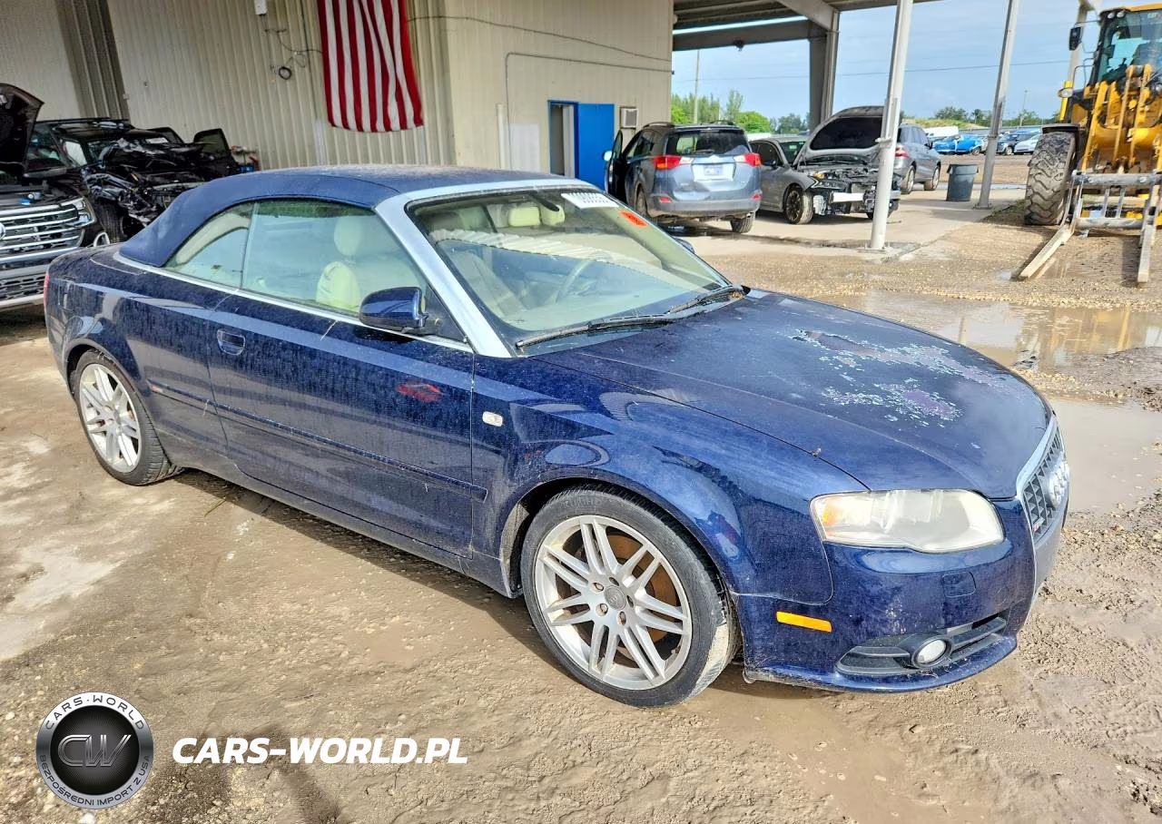 2009 Audi A4 2.0T Cabriolet Quattro VIN:WAUDF48H99K008324 - 4