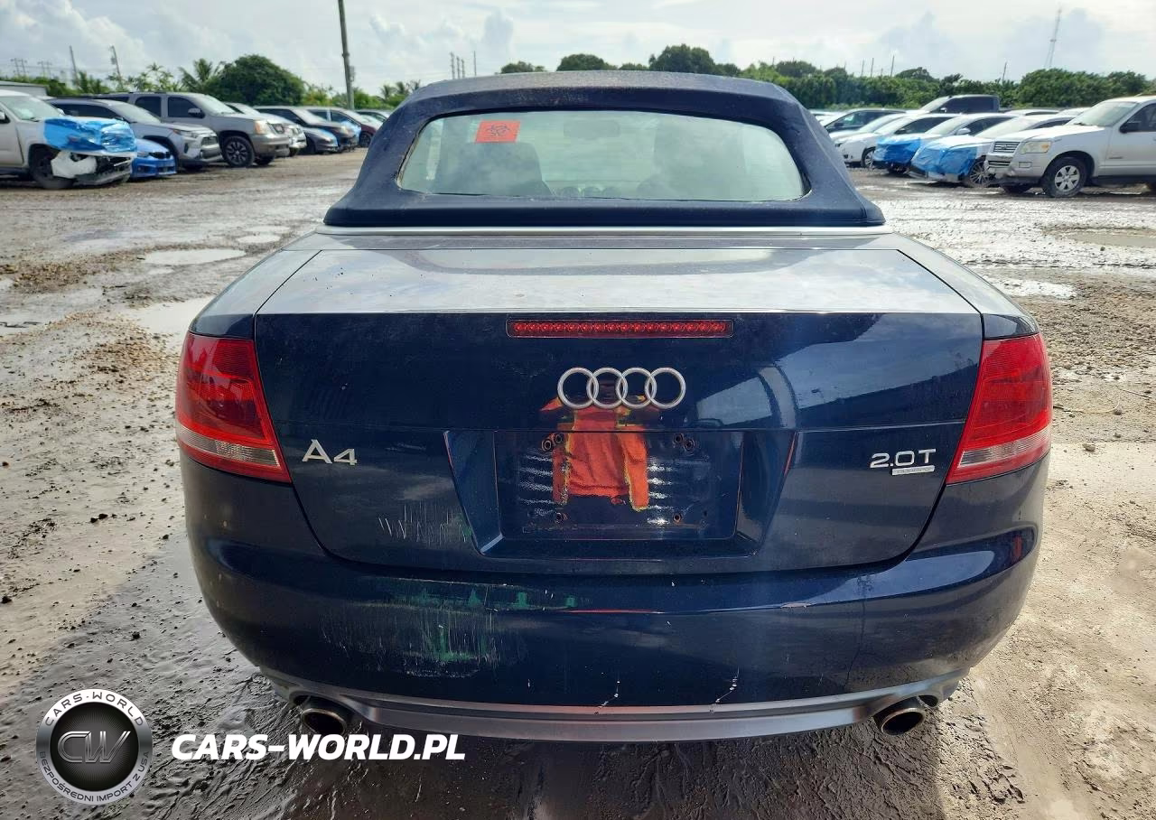 2009 Audi A4 2.0T Cabriolet Quattro VIN:WAUDF48H99K008324 - 6