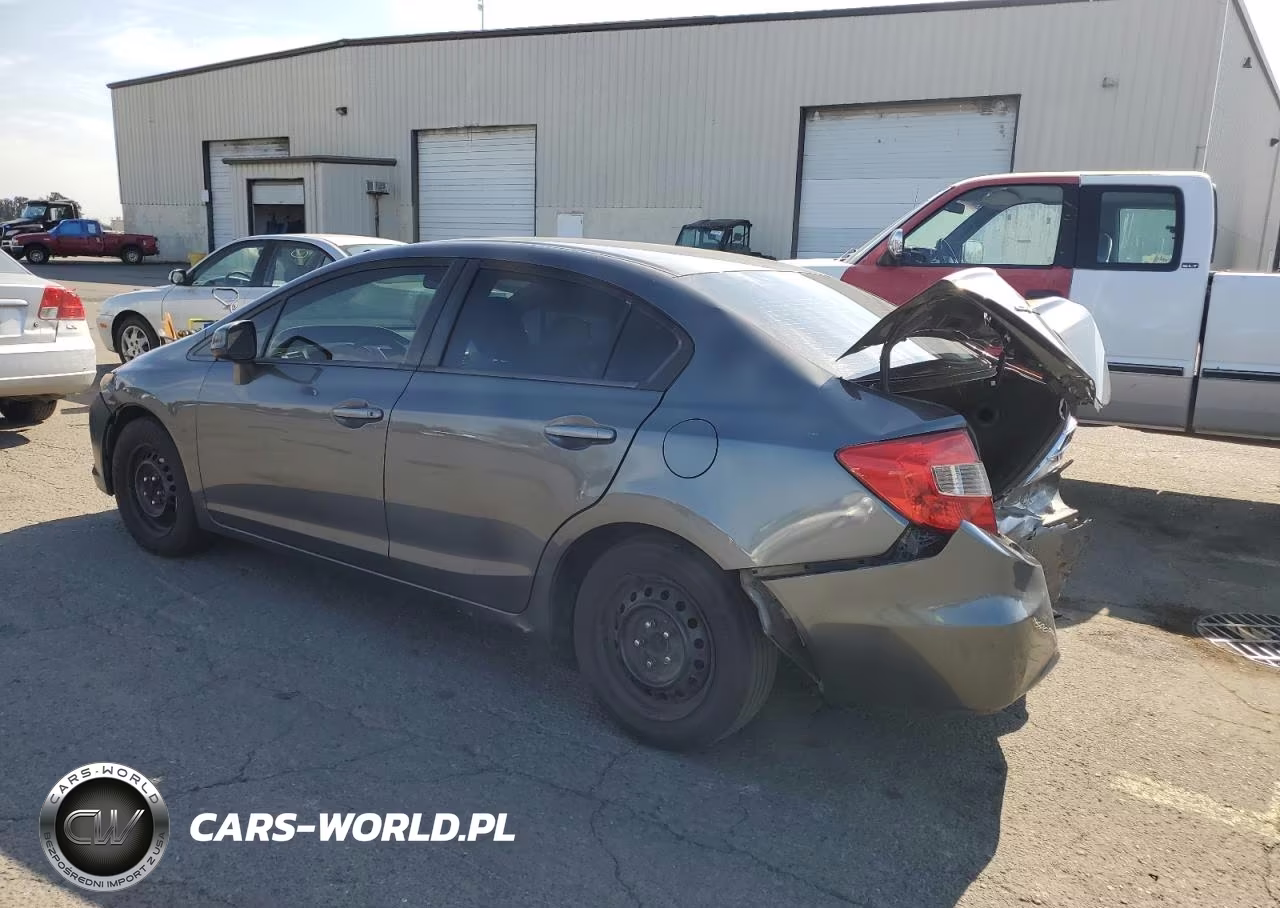2012 Honda Civic Ex VIN:2HGFB2F82CH556454 - 2