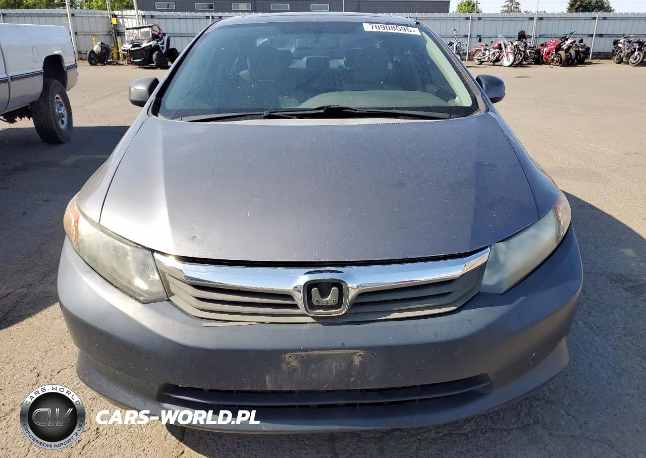 2012 Honda Civic Ex VIN:2HGFB2F82CH556454 - 5