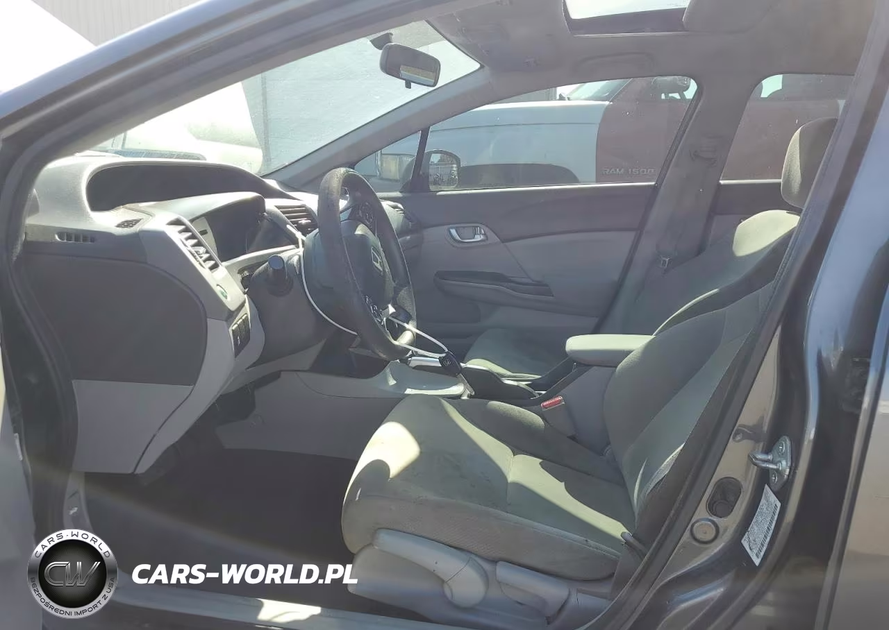 2012 Honda Civic Ex VIN:2HGFB2F82CH556454 - 7