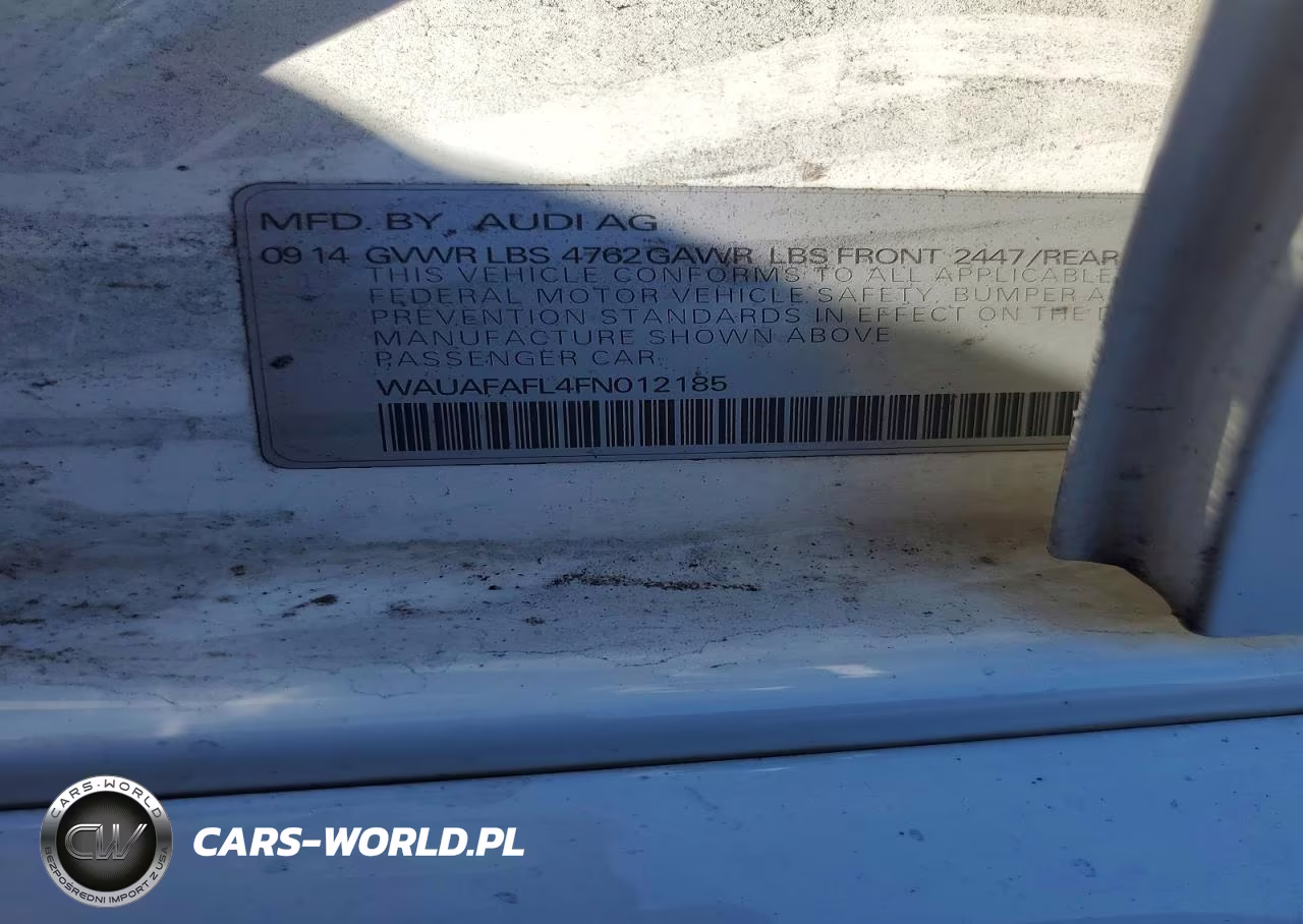 2015 Audi A4 Premium VIN:WAUAFAFL4FN012185 - 12