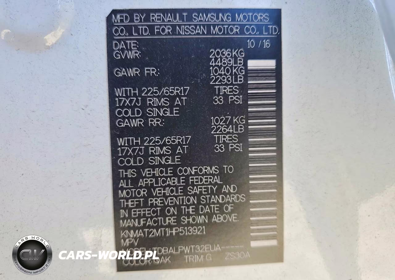 2017 Nissan Rogue S VIN:KNMAT2MT1HP513921 - 12