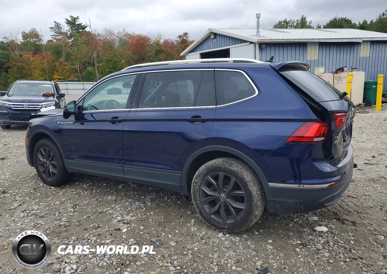 2022 Volkswagen Tiguan Se VIN:3VV2B7AXXNM174347 - 2