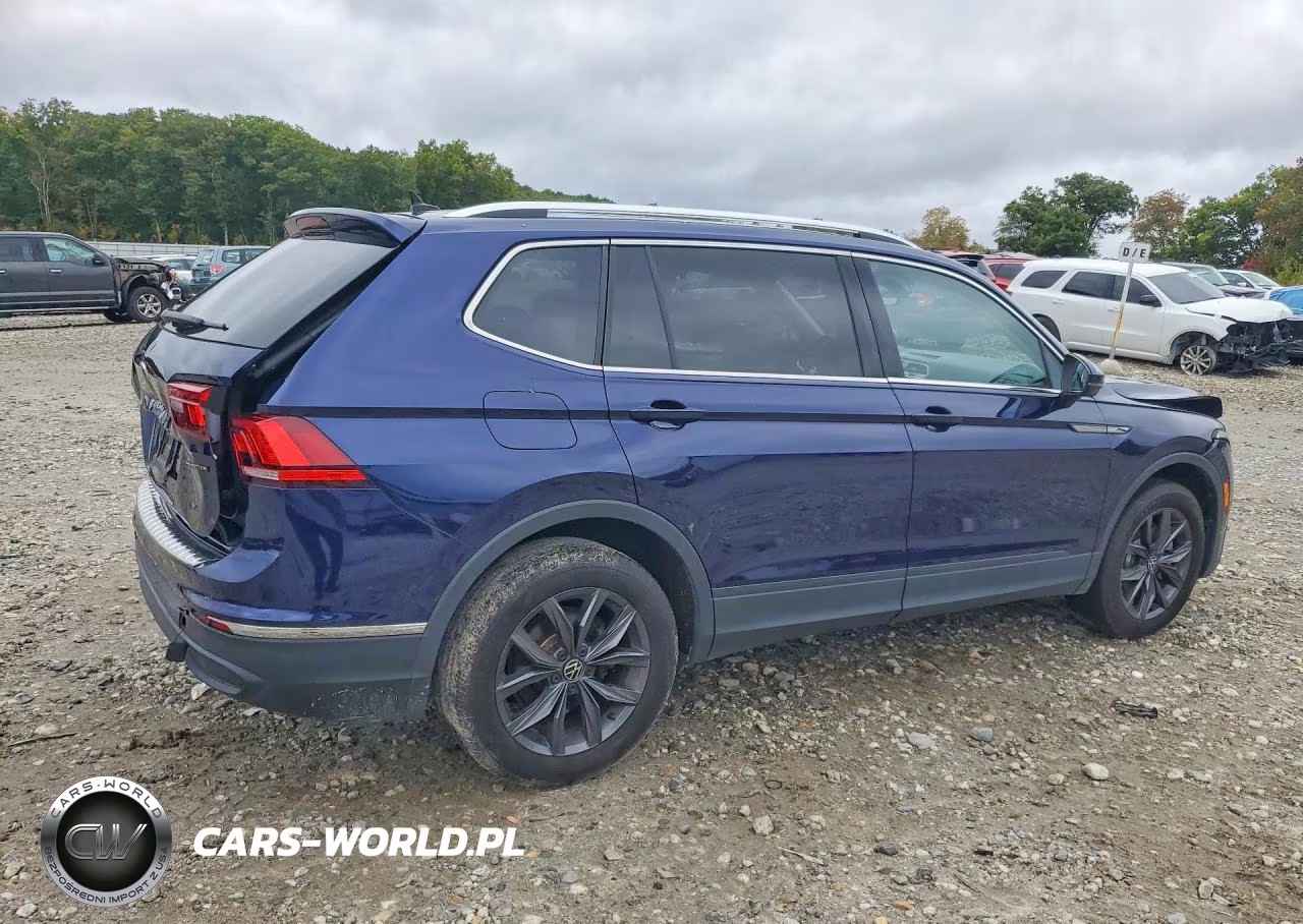 2022 Volkswagen Tiguan Se VIN:3VV2B7AXXNM174347 - 3