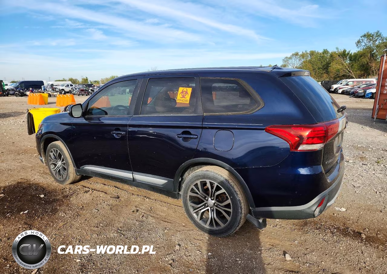 2016 Mitsubishi Outlander Se VIN:JA4AD3A31GZ012497 - 2