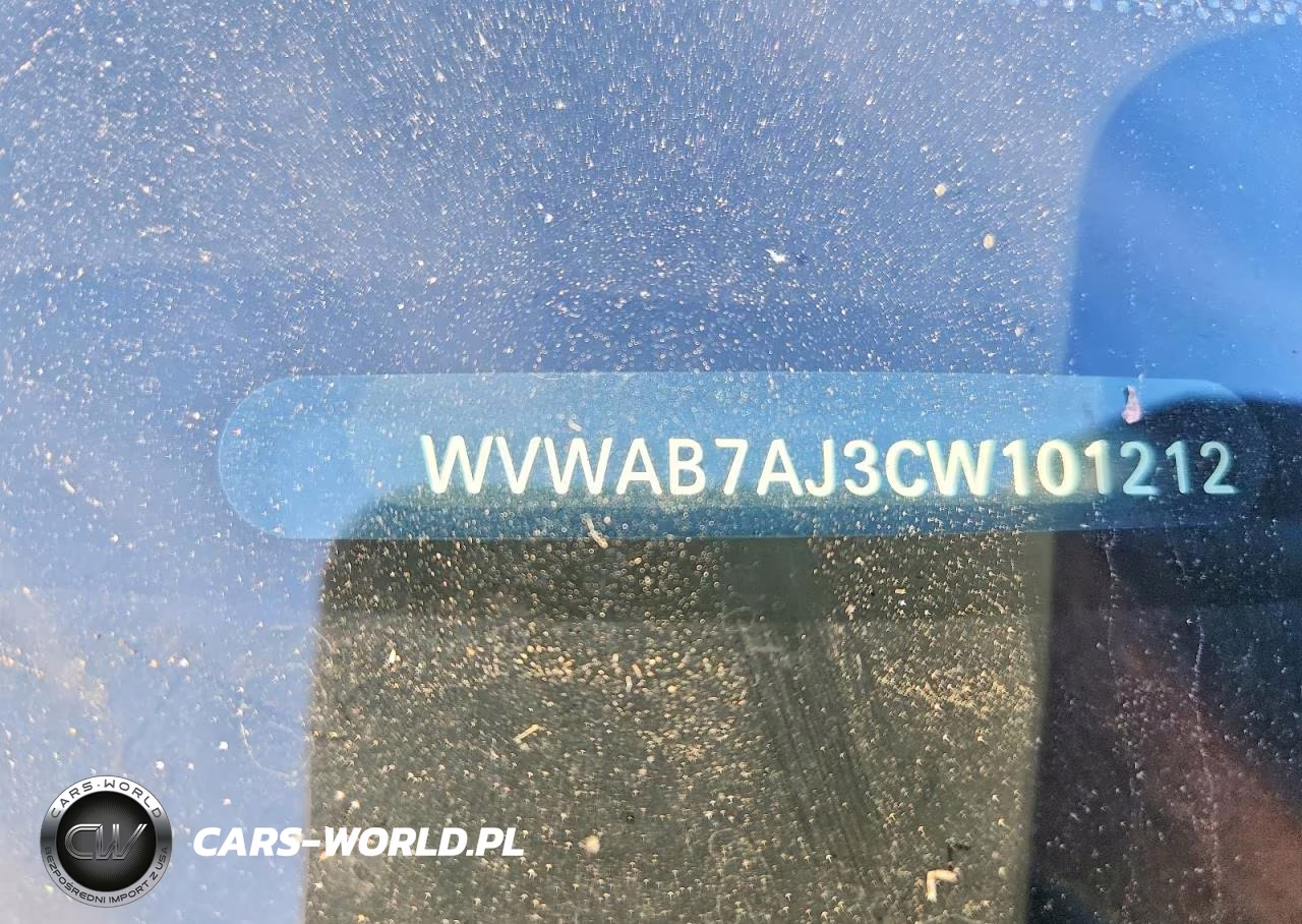 2012 Volkswagen Golf VIN:WVWAB7AJ3CW101212 - 12