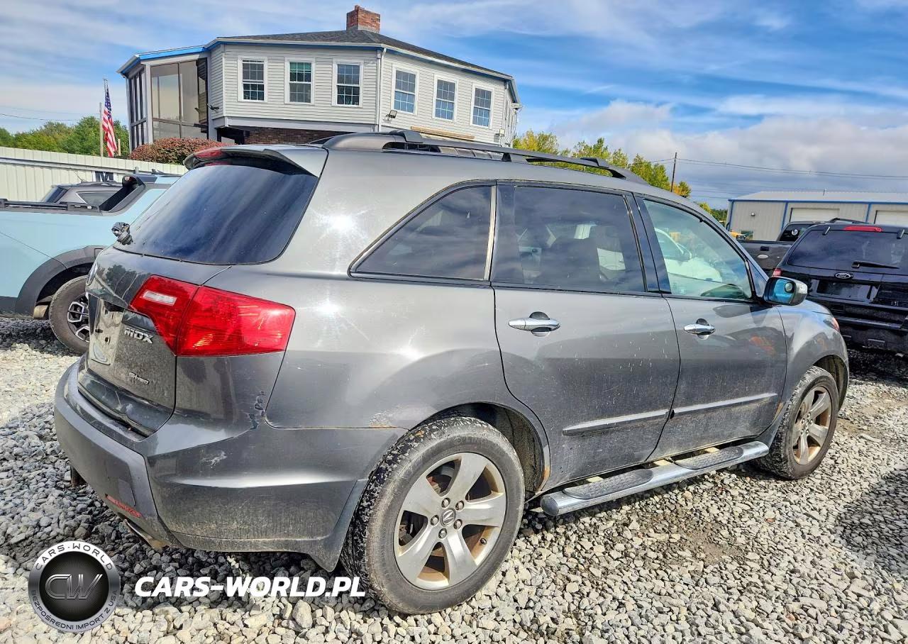 2007 Acura Mdx Sport VIN:2HNYD28587H501222 - 3