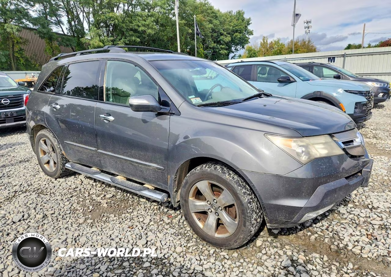 2007 Acura Mdx Sport VIN:2HNYD28587H501222 - 4