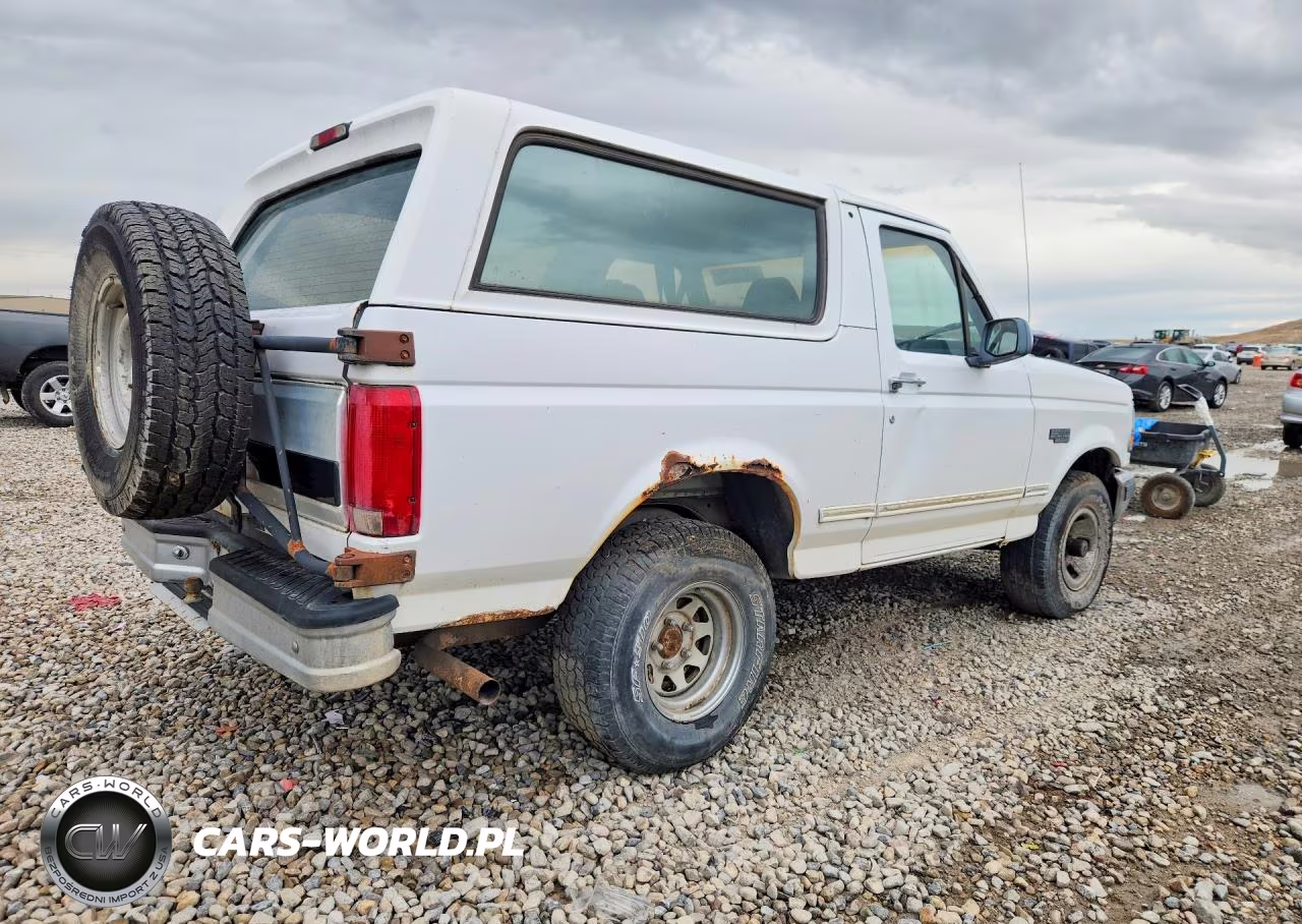 1996 Ford Bronco U100 VIN:1FMEU15H1TLA96685 - 3
