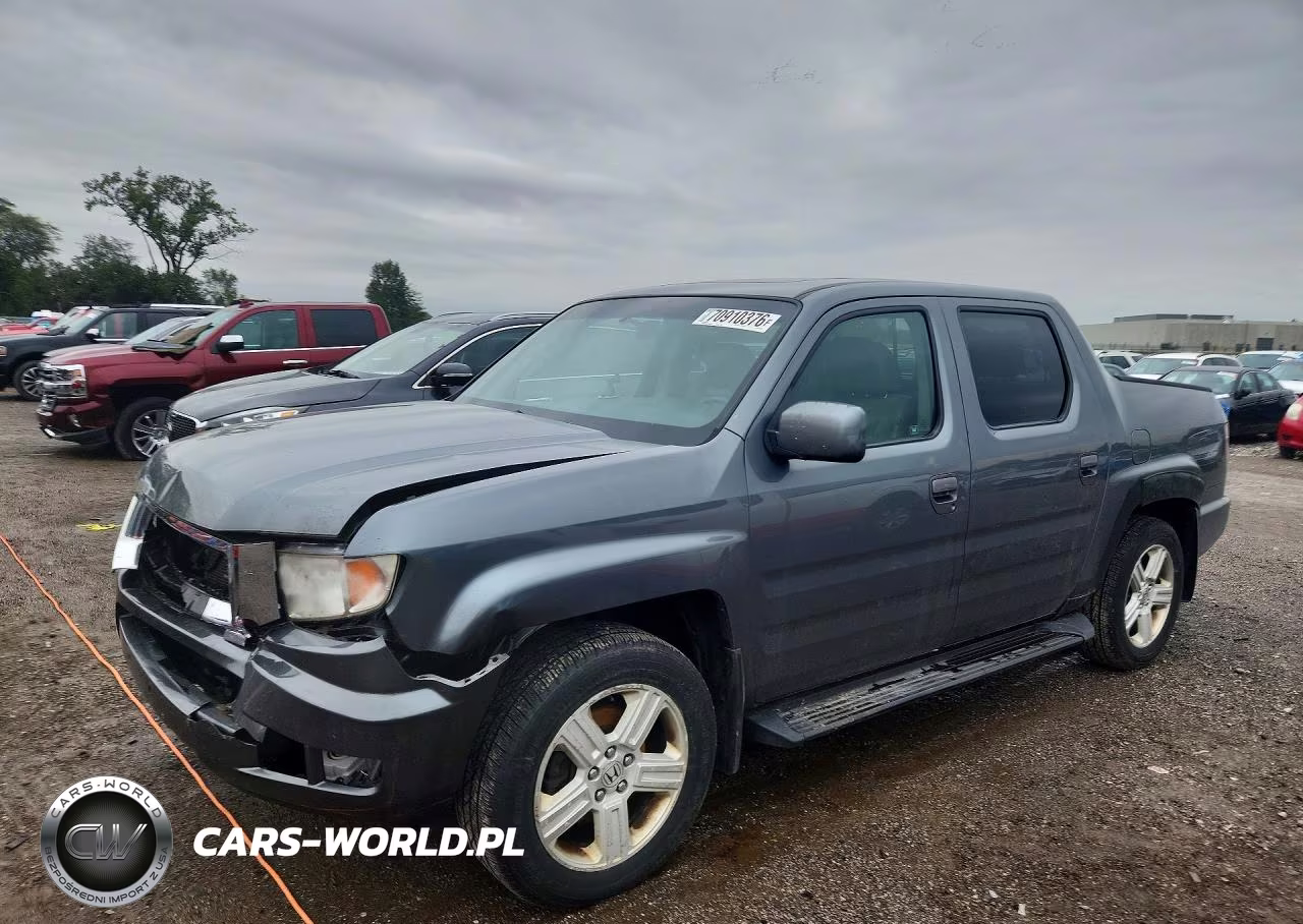 2010 Honda Ridgeline Rtl VIN:5FPYK1F51AB009693 - 1