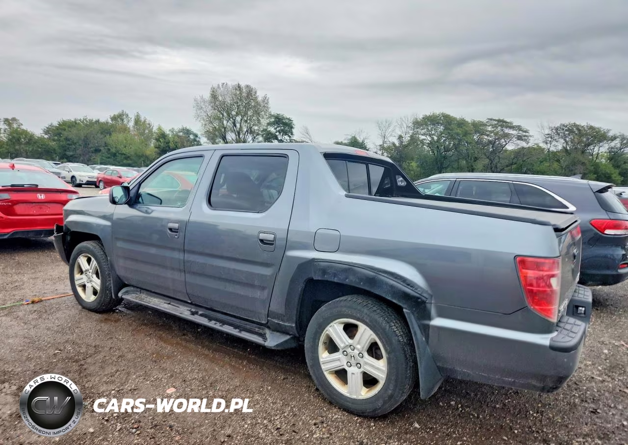 2010 Honda Ridgeline Rtl VIN:5FPYK1F51AB009693 - 2