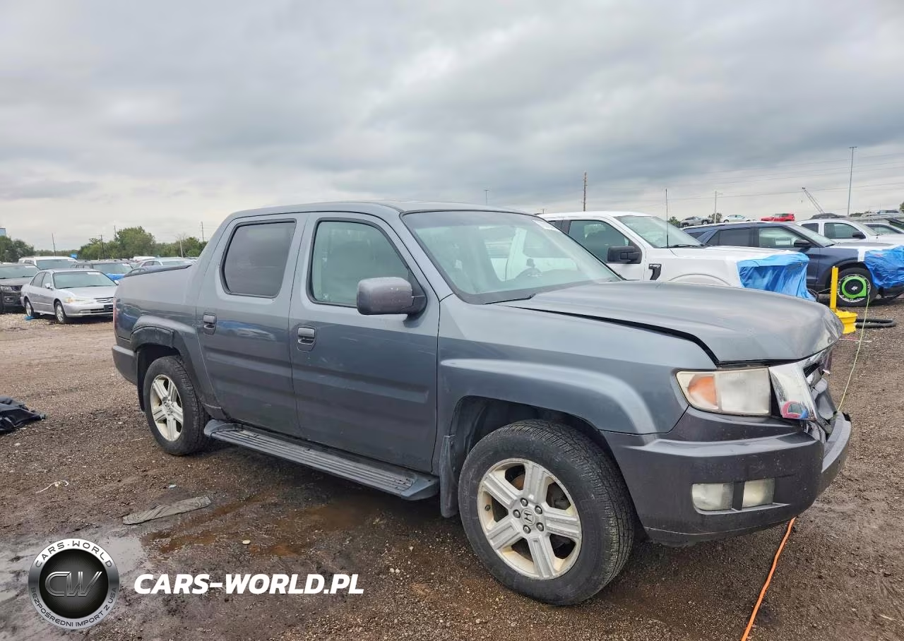 2010 Honda Ridgeline Rtl VIN:5FPYK1F51AB009693 - 4