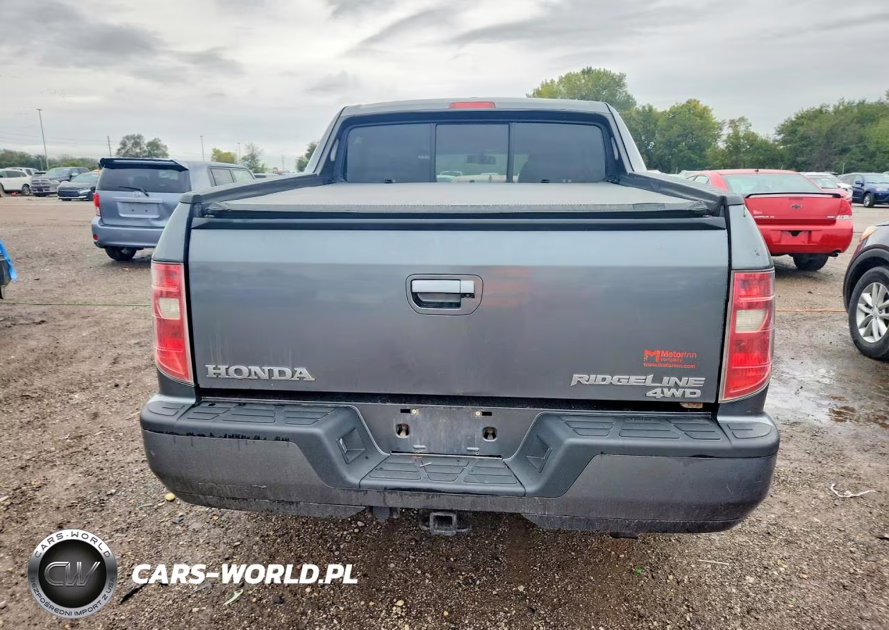 2010 Honda Ridgeline Rtl VIN:5FPYK1F51AB009693 - 6