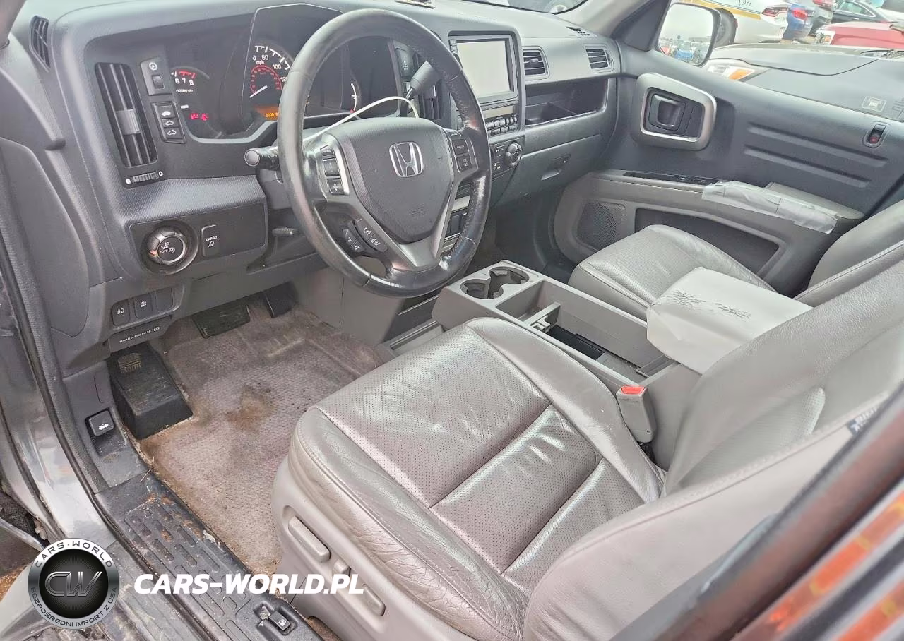 2010 Honda Ridgeline Rtl VIN:5FPYK1F51AB009693 - 8