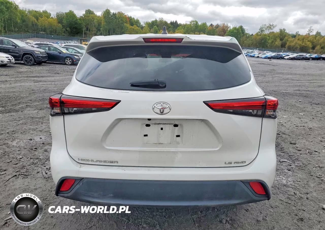2022 Toyota Highlander Le VIN:5TDBZRBH9NS223082 - 6