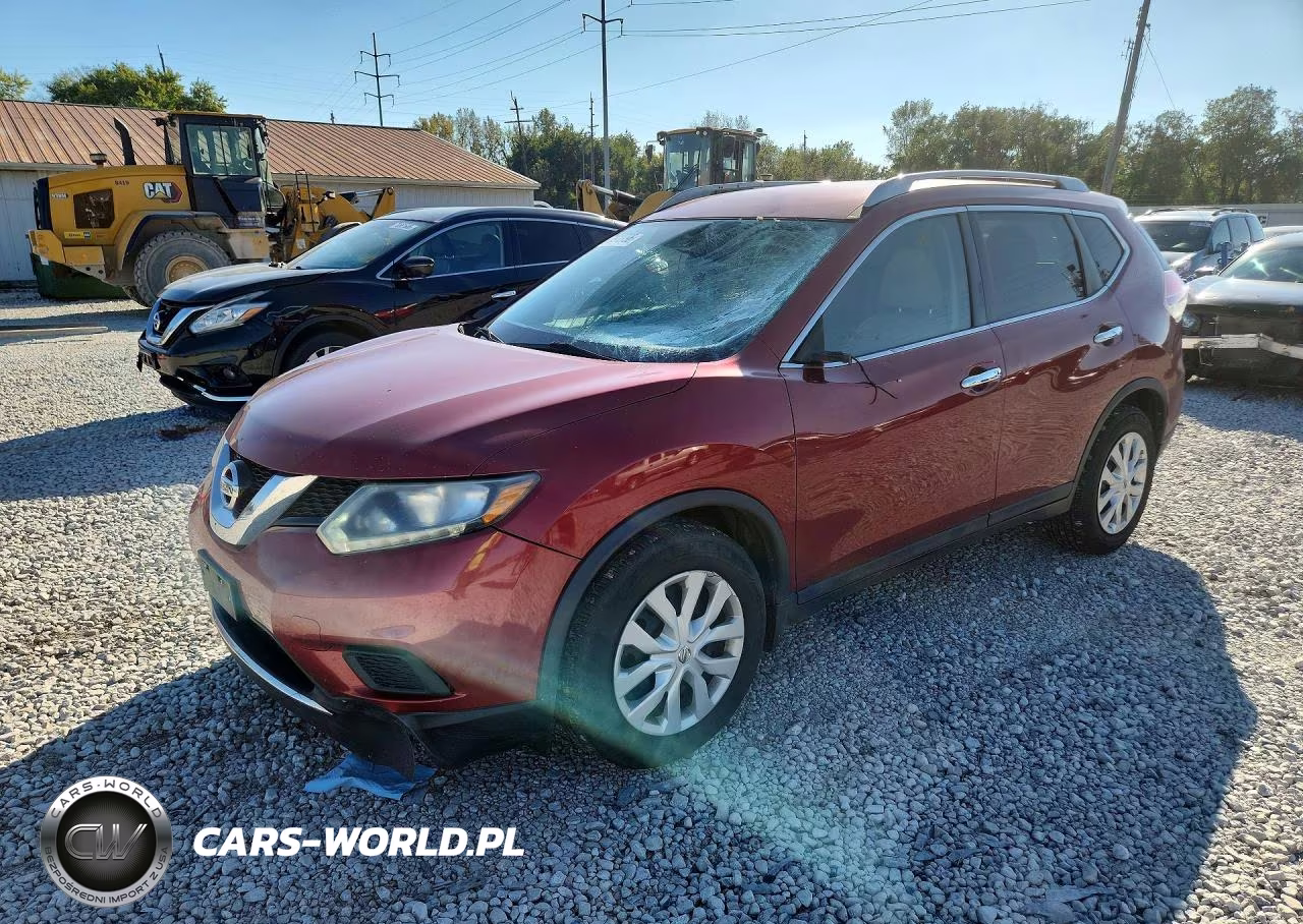 2016 Nissan Rogue S VIN:5N1AT2MM2GC863178 - 1
