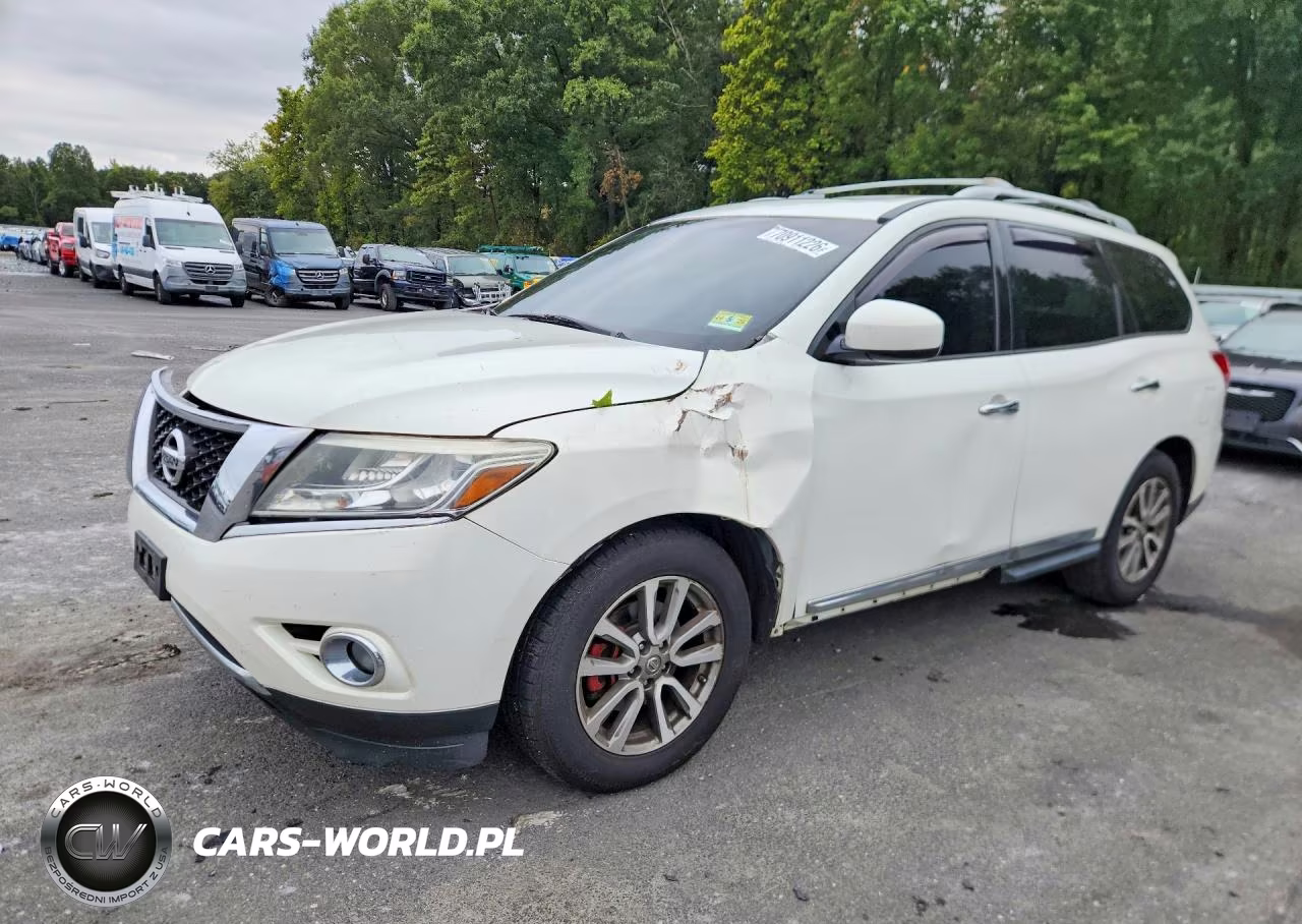2013 Nissan Pathfinder S VIN:5N1AR2MM5DC624427 - 1